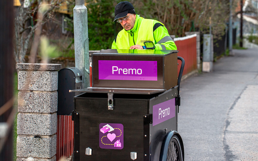 Cargobike of Sweden spelar en nyckelroll i Premos stora miljösatsning